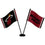 WinCraft Miami Heat Desk and Table Top Flags