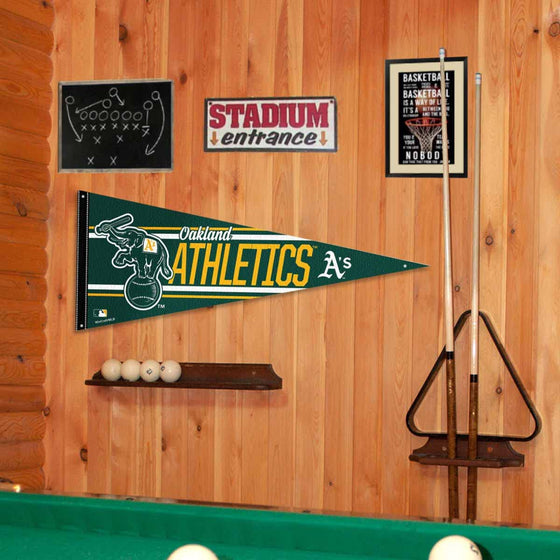 Oakland Athletics Pennant Banner and Wall Tack Pads