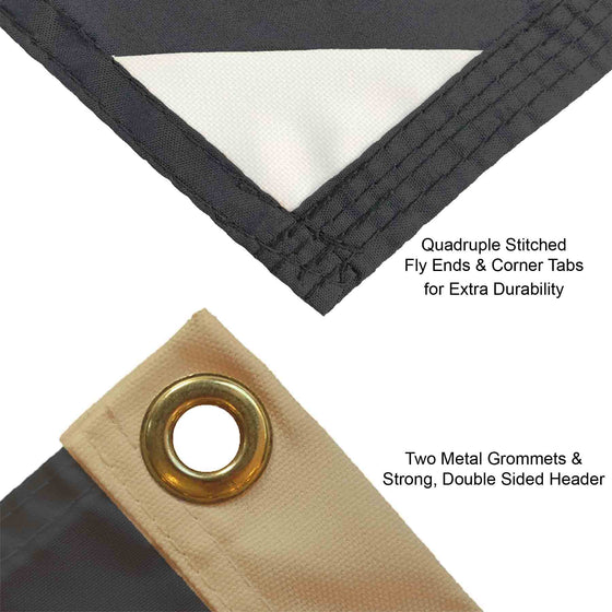 College Flags & Banners Co. Purdue Boilermakers Printed Header 3x5 Foot Banner Flag