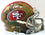 George Kittle Signed San Francisco 49ers Camo Mini Helmet- Beckett W Auth *White