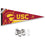 College Flags & Banners Co. USC Trojans Trojan Pennant Flag and Wall Tack Mount Pads