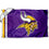 WinCraft Minnesota Vikings 2x3 Feet Flag