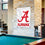 College Flags & Banners Co. Alabama Crimson Tide Outdoor Flag and Wood Banner Pole Set