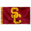 College Flags & Banners Co. USC Trojans Printed Header 3x5 Foot Banner Flag