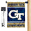 College Flags & Banners Co. Georgia Tech Yellow Jackets Garden Flag and Mailbox Post Pole Mount Holder Set