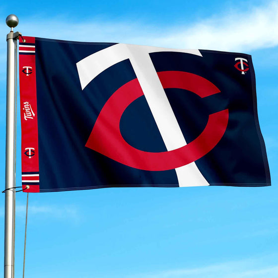 WinCraft Minnesota Twins Printed Header Flag 3x5 Banner