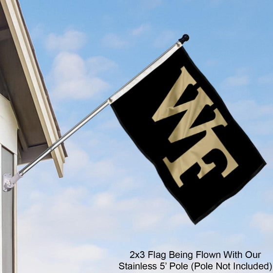 College Flags & Banners Co. Wake Forest Demon Deacons Small 2x3 Foot Flag