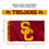 College Flags & Banners Co. USC Trojans Printed Header 3x5 Foot Banner Flag