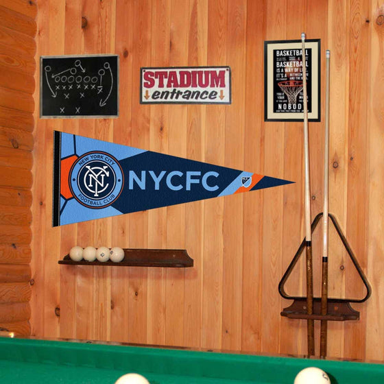 WinCraft New York City Football Club Pennant Flag Banner