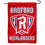 College Flags & Banners Co. Radford Highlanders Garden Flag and USA Flag Stand Pole Holder Set