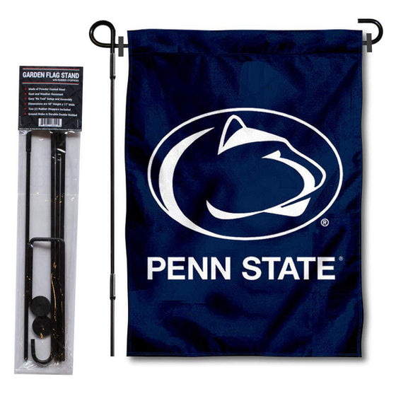 College Flags & Banners Co. Penn State Nittany Lions Garden Flag with Stand Holder