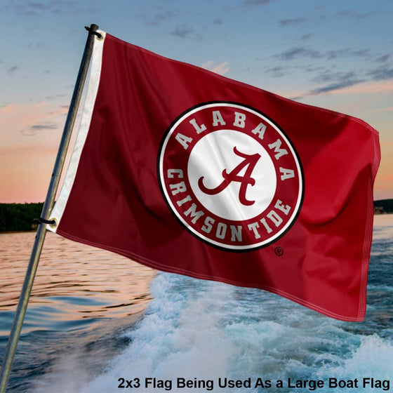 College Flags & Banners Co. Alabama Crimson Tide Small 2x3 Foot Flag