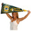 WinCraft Green Bay Packers 4 Time Bowl Champions Pennant Banner Flag