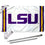 College Flags & Banners Co. Louisiana State LSU Tigers Stripes Flag with Pole and Bracket Kit