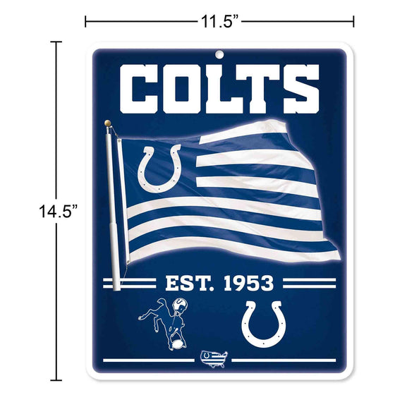 WinCraft Indianapolis Colts Americana Banner Flag Sign