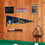 Utah Jazz Pennant Flag and Wall Tack Pads Mounts