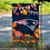 WinCraft New England Patriots Fall Leaves Decorative Football Garden Flag Double Sided Banner