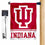 Indiana Hoosiers Garden Flag and Mailbox Post Pole Mount Holder Set