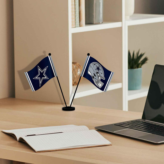 WinCraft Dallas Cowboys Desk and Table Top Flags