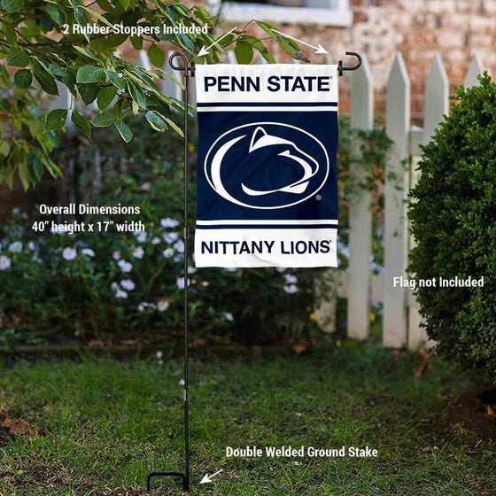 College Flags & Banners Co. Penn State Nittany Lions WE are Garden Flag with Stand Holder