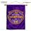 Louisiana State LSU Tigers 2019 College Football Champions Double Sided House Flag and Wood Banner Pole Set