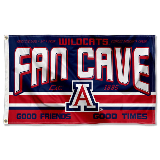 Arizona Wildcats Fan Man Cave Banner Flag