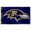 WinCraft Baltimore Ravens Printed Header 3x5 Foot Banner Flag