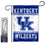 Kentucky Wildcats Garden Banner Flag with Flag Pole Stand Set