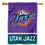 WinCraft Utah Jazz Purple Double Sided House Banner Flag