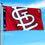 WinCraft St. Louis Cardinals Printed Header Flag 3x5 Banner