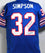 O. J. Simpson Autographed Blue Pro Style Jersey w/HOF- JSA W Auth *MB2