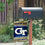 College Flags & Banners Co. Georgia Tech Yellow Jackets Garden Flag and Mailbox Post Pole Mount Holder Set