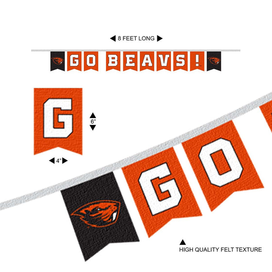 Oregon State Beavers Banner String Pennant Flags