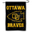 College Flags & Banners Co. Ottawa Braves Garden Flag