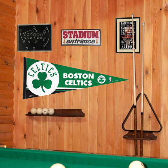 WinCraft Boston Celtics Pennant Full Size 12 in X 30 in