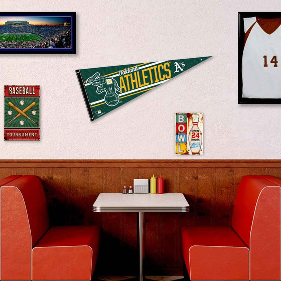 Oakland Athletics Pennant Banner and Wall Tack Pads