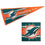 WinCraft Miami Dolphins Embroidered and Sewn Pennant