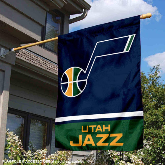 WinCraft Utah Jazz Double Sided House Banner Flag