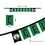 WinCraft Boston Celtics Banner String Pennant Flags