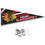 Chicago Blackhawks Pennant Flag and Wall Tack Pads Mounts