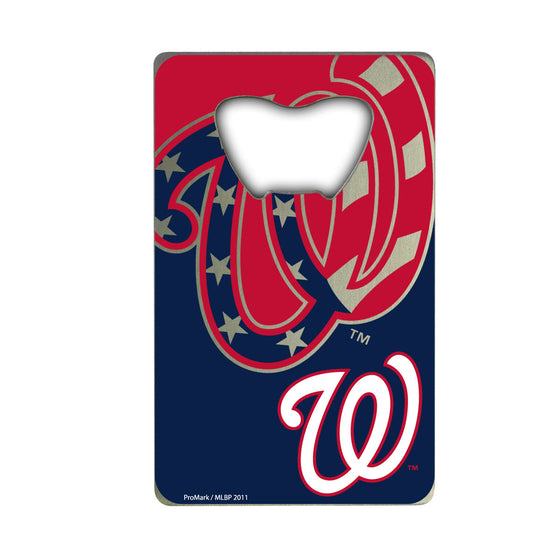 Washington Nationals Credit Card Style Bottle Opener - 2â€_x009d_ x 3.25