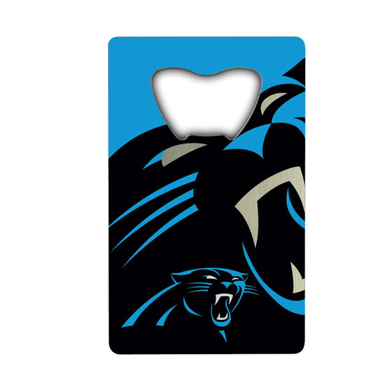 Carolina Panthers Credit Card Style Bottle Opener - 2â€_x009d_ x 3.25