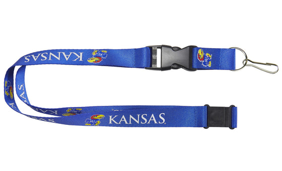 Kansas Jayhawks Lanyard Blue