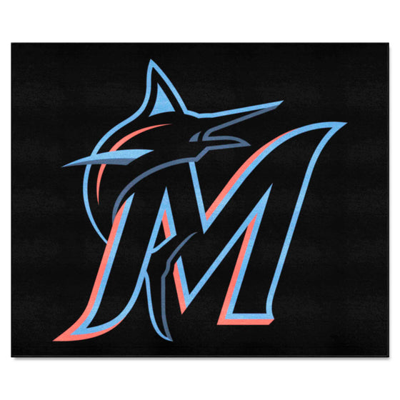 Miami Marlins Tailgater Rug - 5ft. x 6ft.