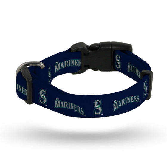 Seattle Mariners Pet Collar Size M