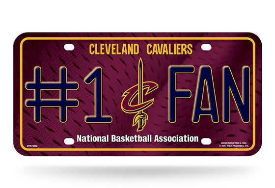 Cleveland Cavaliers License Plate #1 Fan C Logo - Special Order