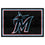 Miami Marlins 5ft. x 8 ft. Plush Area Rug