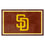 San Diego Padres 4ft. x 6ft. Plush Area Rug