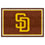 San Diego Padres 5ft. x 8 ft. Plush Area Rug