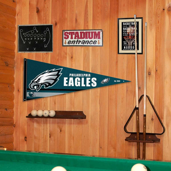 Philadelphia Eagles Pennant Banner and Wall Tack Pads